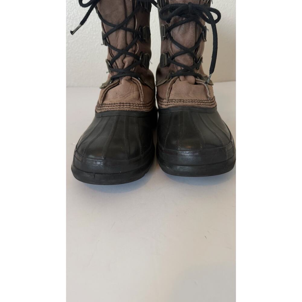 Sorel Vintage Made in Canada Men's Caribu Winter Boots Size 10 - Picture 3 of 11